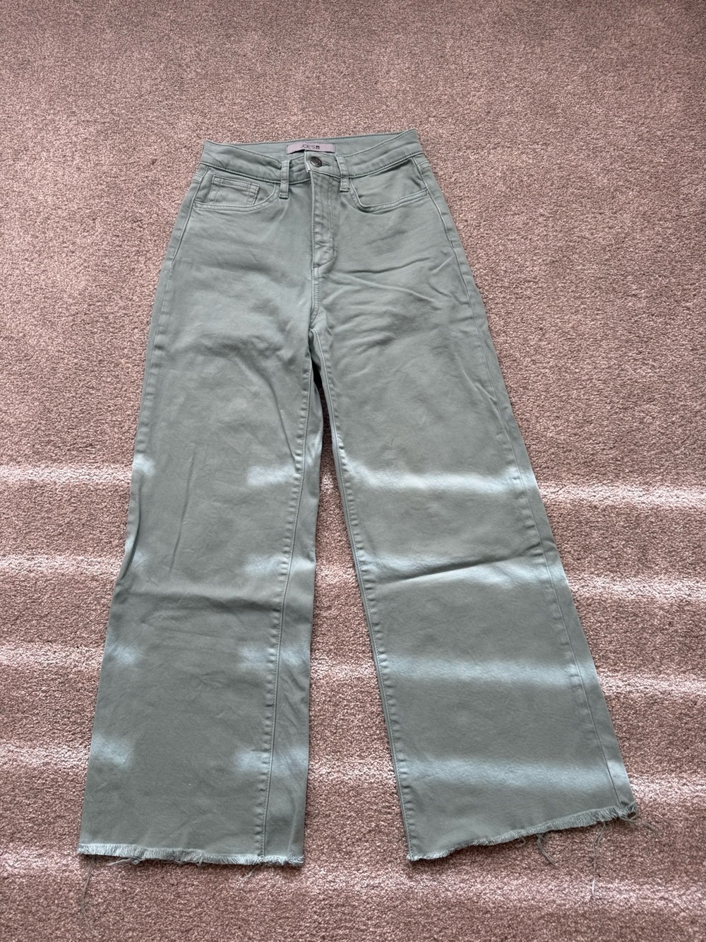 Joe’s High-Rise Wide Leg Women’s Jeans - Sage Green